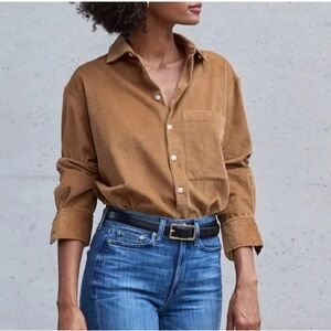 AYR Corduroy Deep End Button Down